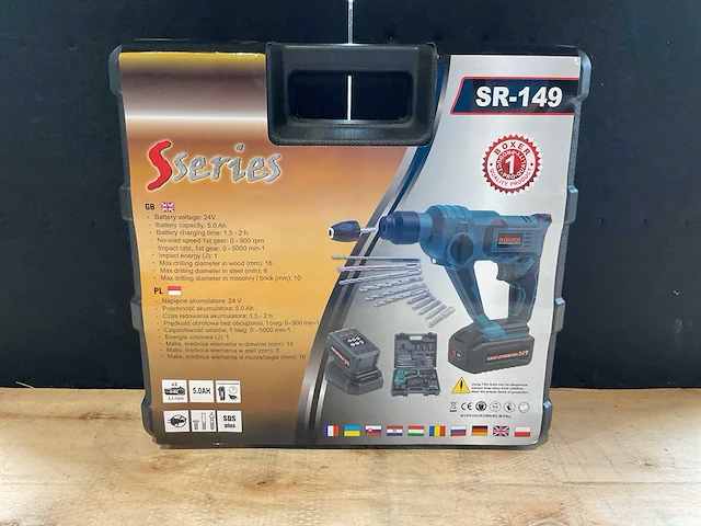 2025 boxer sr-149 accu boormachine - afbeelding 4 van  5