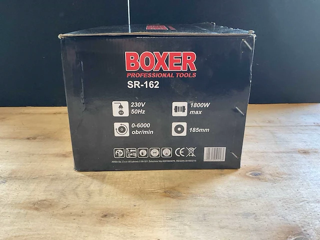 2025 boxer sr-162 1800 watt cirkelzaagmachine - afbeelding 5 van  5