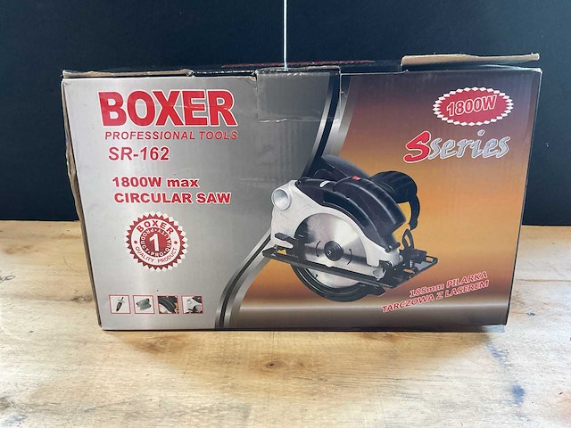 2025 boxer sr-162 1800 watt cirkelzaagmachine - afbeelding 1 van  5