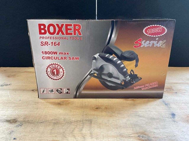 2025 boxer sr-164 1800 watt cirkelzaagmachine - afbeelding 1 van  5