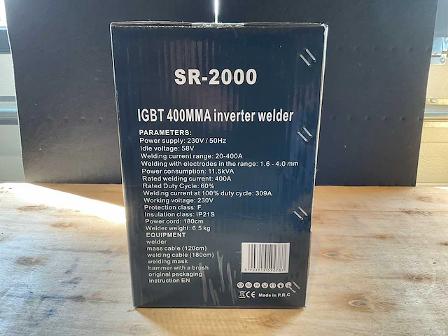 2025 boxer sr-2000 / mma-400 lasmachine - afbeelding 3 van  4