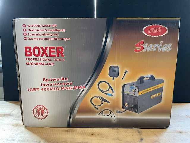 2025 boxer sr-2010 / mig/mma-400 lasmachine - afbeelding 1 van  5