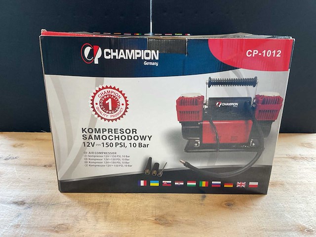 2025 champion cp-1012 12volt luchtcompressor - afbeelding 4 van  5