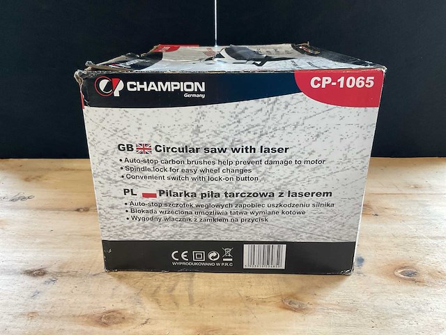 2025 champion cp-1065 2400 watt cirkelzaagmachine - afbeelding 4 van  4