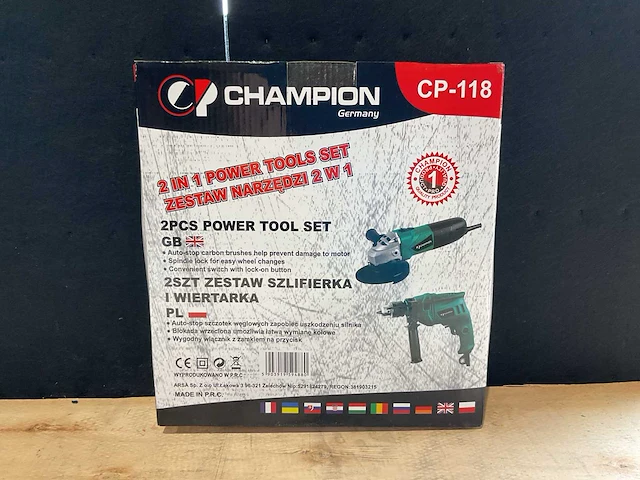 2025 champion cp-118 gereedschap set - afbeelding 3 van  5