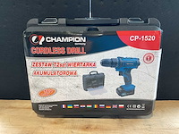 2025 champion cp-1520 accu schroefmachine set - afbeelding 3 van  5