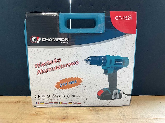2025 champion cp-1524 accu schroefmachine - afbeelding 1 van  5