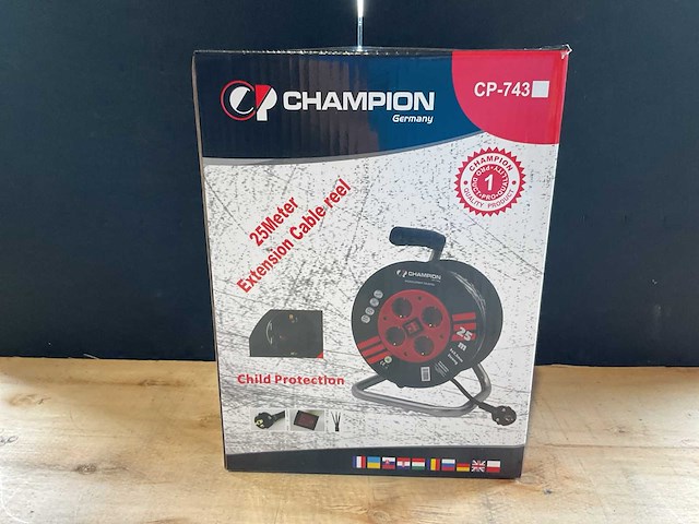 2025 champion cp-744 verlengkabelhaspels en -snoer - afbeelding 4 van  5