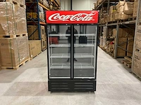 2025 coca cola dubbel deurs horeca koelkast - afbeelding 1 van  5