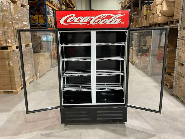 2025 coca cola dubbel deurs horeca koelkast - afbeelding 2 van  5