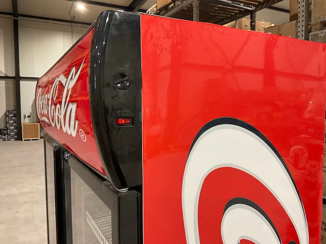 2025 coca cola dubbel deurs horeca koelkast - afbeelding 5 van  5