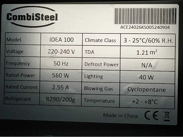 2025 combisteel idea 100 koelvitrine - afbeelding 4 van  12