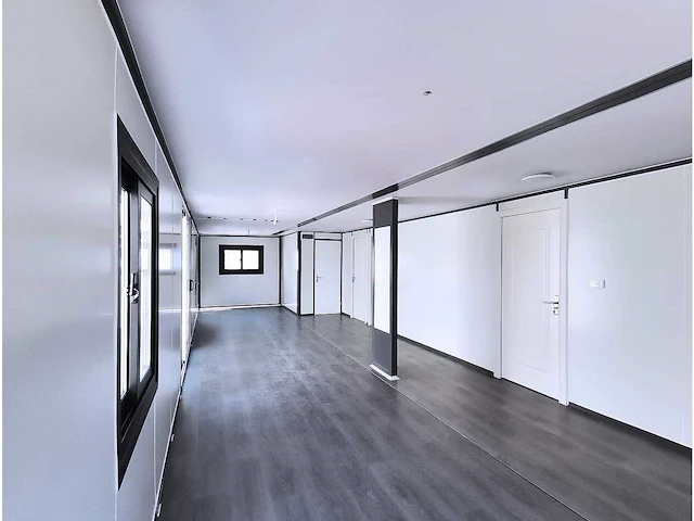 2025 compleet deluxe 12x6 meter mobiele woonunit met 3 slaapkamers en keuken 72m3 - afbeelding 4 van  16