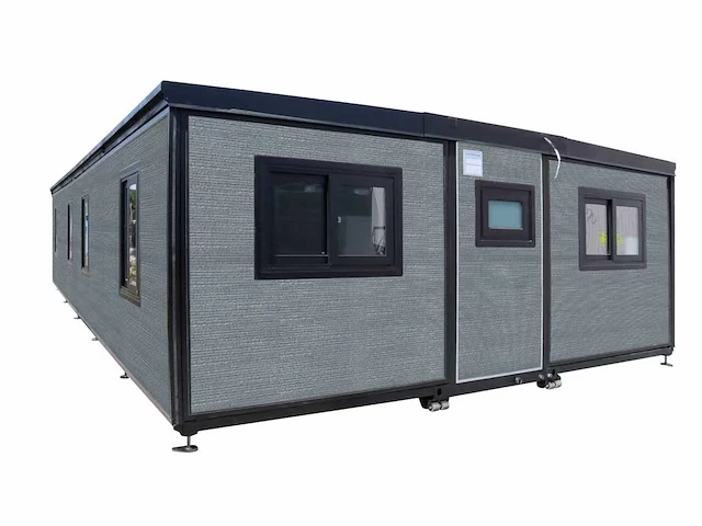 2025 compleet deluxe 12x6 meter mobiele woonunit met 3 slaapkamers en keuken 72m3 - afbeelding 9 van  16