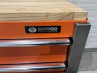 2025 daewoo damw387 gereedschapswagen + daewoo 4 in 1 set - afbeelding 7 van  26