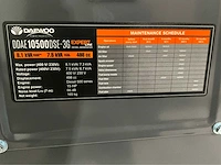 2025 daewoo ddae10500-3g diesel noodstroomaggregaat - afbeelding 9 van  23