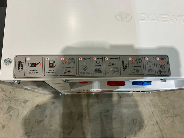 2025 daewoo ddae10500-3g diesel noodstroomaggregaat - afbeelding 6 van  23