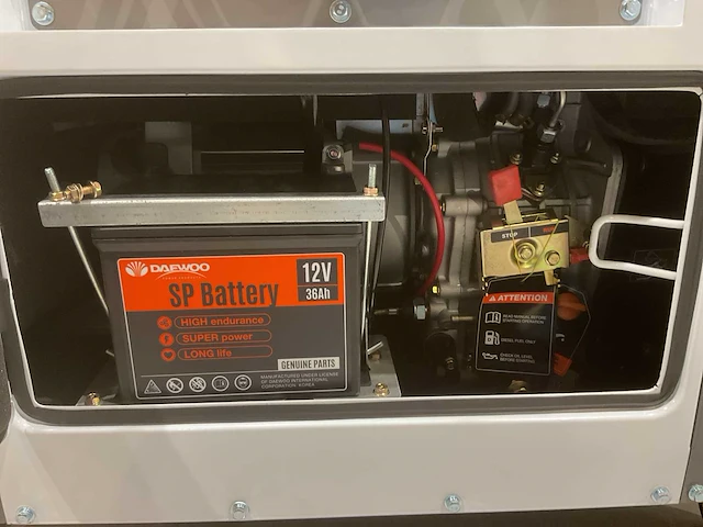 2025 daewoo ddae10500dse-3g stroomgenerator - afbeelding 3 van  15