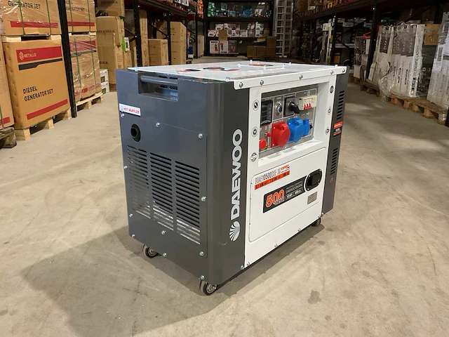 2025 daewoo ddae10500dse-3g stroomgenerator - afbeelding 9 van  15