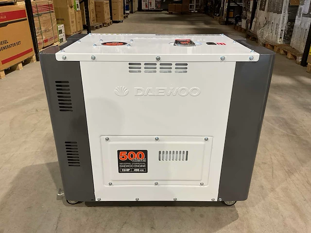 2025 daewoo ddae10500dse-3g stroomgenerator - afbeelding 12 van  15