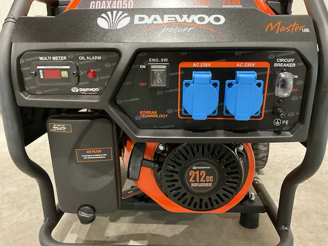 2025 daewoo gdax4050 stroomgenerator - afbeelding 4 van  20
