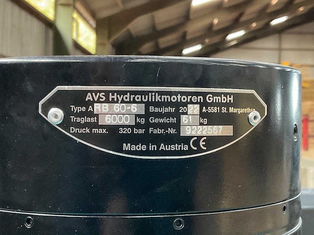 2025 dehaco hydrax 325 hydraulisch trilblok met rotator - afbeelding 12 van  12