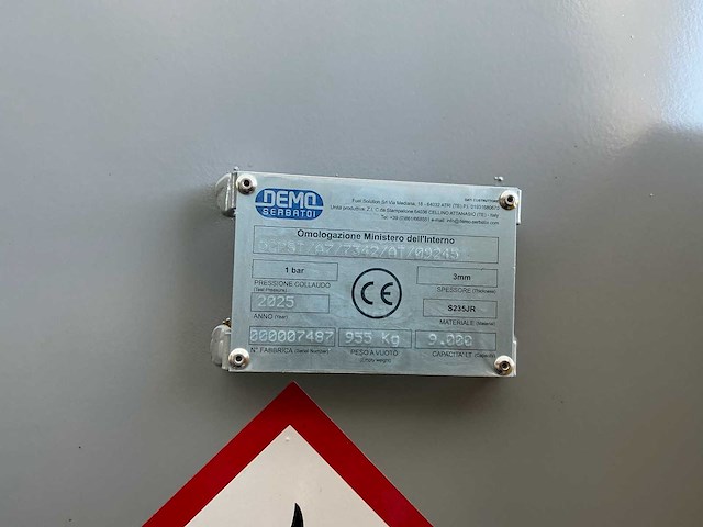 2025 demo 9000l dieseltank - afbeelding 7 van  9