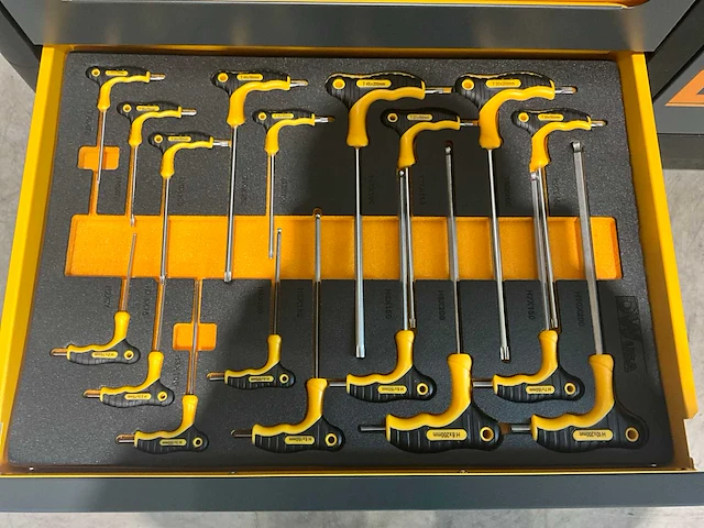 2025 dewalt 3 delige set gereedschapswagen, accu gereedschap set en hogedrukreiniger - afbeelding 16 van  29