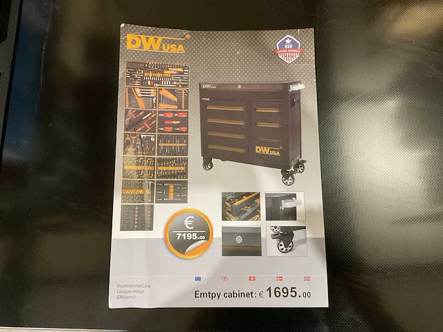 2025 dewalt 3 delige set gereedschapswagen, accu gereedschap set en hogedrukreiniger - afbeelding 7 van  39