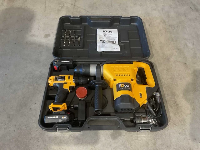 2025 dw hd02 lithium ion gereedschapsset - afbeelding 5 van  12