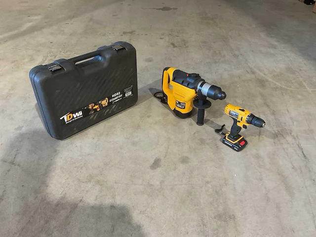 2025 dw hd02 lithium ion gereedschapsset - afbeelding 9 van  12
