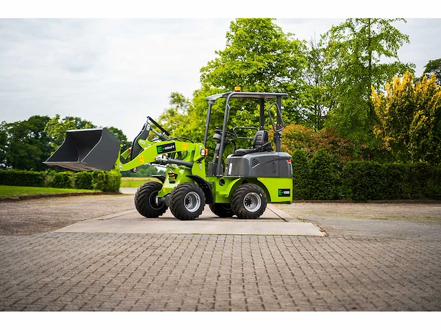 2025 e-kraft e-1000 elektrische wiellader / shovel - afbeelding 1 van  10