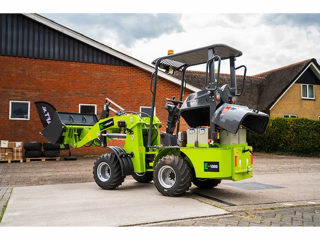 2025 e-kraft e-1000 elektrische wiellader / shovel - afbeelding 3 van  10