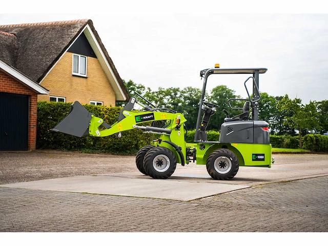 2025 e-kraft e-1000 elektrische wiellader / shovel - afbeelding 4 van  10