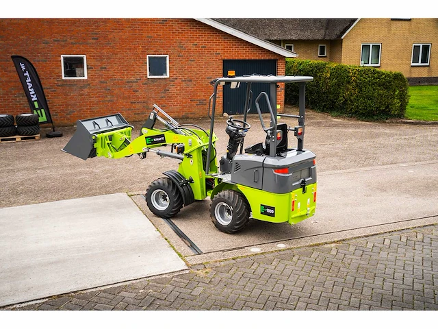2025 e-kraft e-1000 elektrische wiellader / shovel - afbeelding 5 van  10