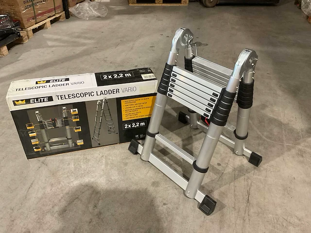 2025 elite vario 2x2,2 m telescoopladder - afbeelding 10 van  15