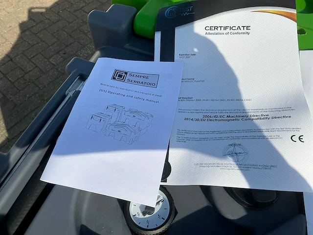 2025 eversteel ev250 brandstoftank - afbeelding 4 van  12