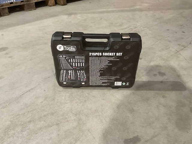 2025 f tools professional 215pcs socket set doppenset - afbeelding 2 van  6
