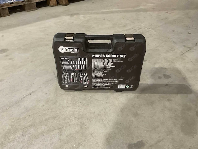 2025 f tools professional 215pcs socket set doppenset - afbeelding 2 van  6