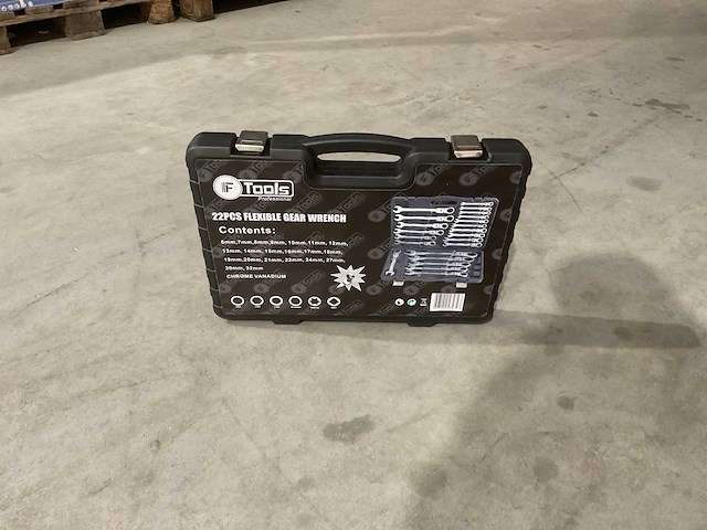 2025 f tools professional 22pcs flexible gear wrench steek en ratelringsleutel - afbeelding 2 van  6