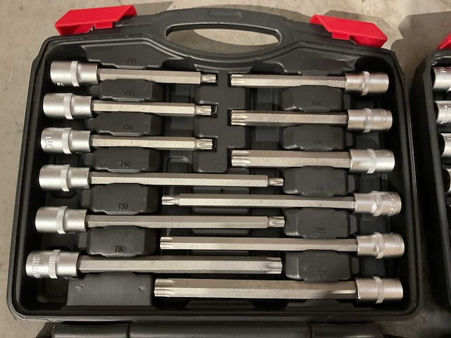 2025 f tools professional 88 pcs 1/2” bit socket set, spline, hexagon, torn draaigereedschap - afbeelding 11 van  15