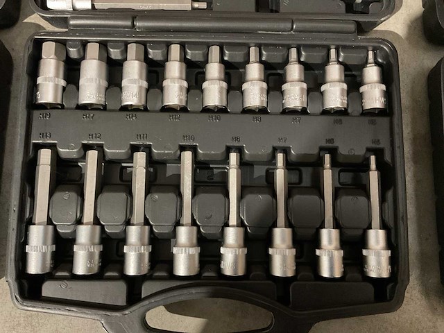 2025 f tools professional 88 pcs 1/2” bit socket set, spline, hexagon, torn draaigereedschap - afbeelding 12 van  15