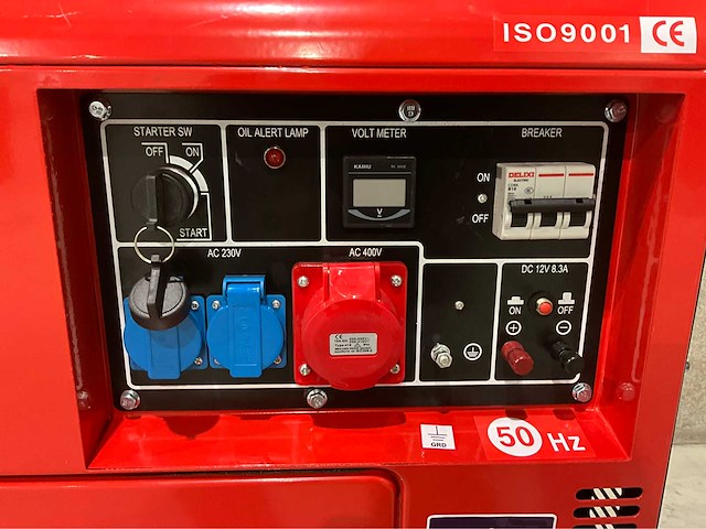 2025 gen power silent jde9500se noodstroomaggregaat - afbeelding 12 van  16