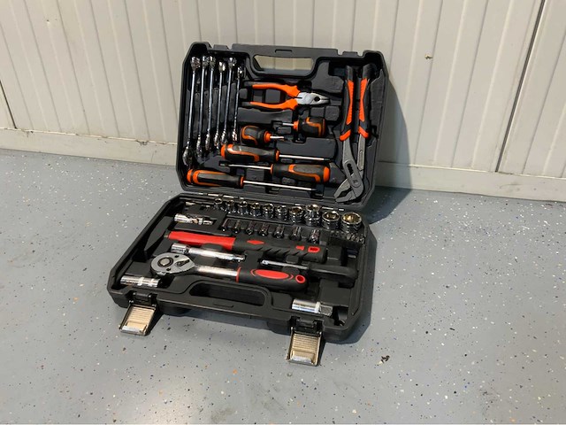 2025 gereedschapskoffer incl 54 pcs gereedschap - afbeelding 3 van  6