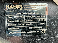 2025 haner hpc400a hydraulische compactor - afbeelding 9 van  9