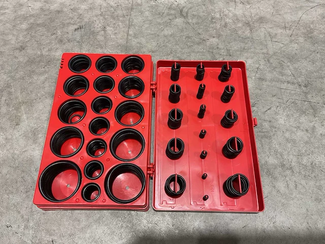 2025 hofftech 005890 o-ringset 419 dlg in koffer rubbere ringen (13x) - afbeelding 1 van  9