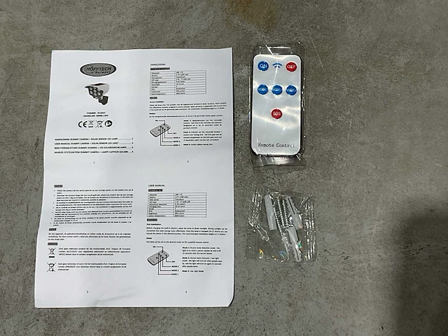 2025 höfftech dummy 3w beveiligingscamera - afbeelding 8 van  16