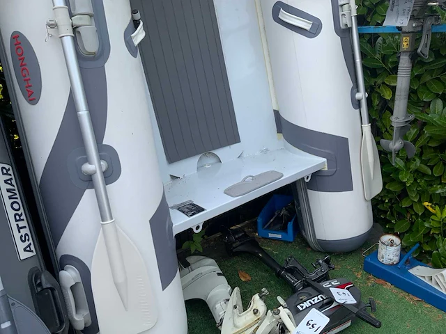2025 hong hai 270 aluminum rib boot - nieuw - afbeelding 3 van  5