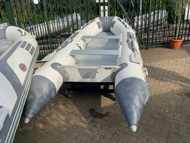 2025 honghai hh-s360 rubberboot aluminium vloer - nieuw - afbeelding 2 van  5