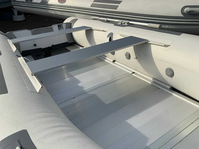 2025 honghai hh-s360 rubberboot aluminium vloer - nieuw - afbeelding 5 van  5